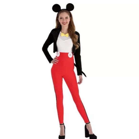 Mickey Mouse Womens Costume. Size: 6-8 - Picture 3 of 9
